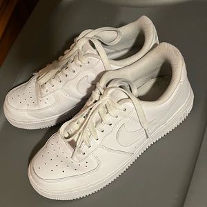 new nike air force 1s, only worn a few time